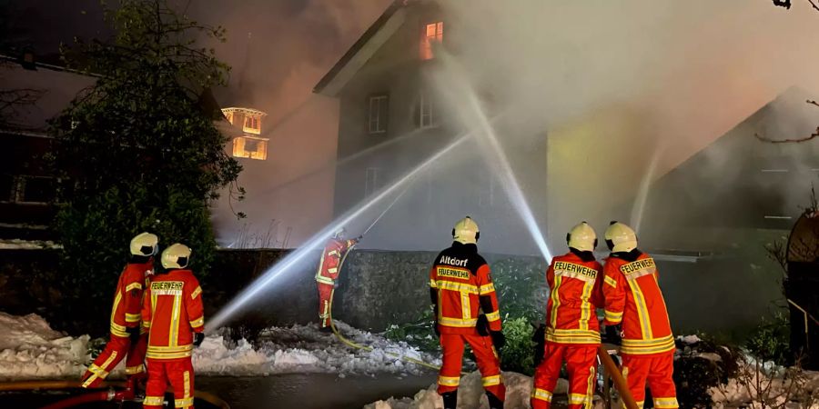 brand in altdorf