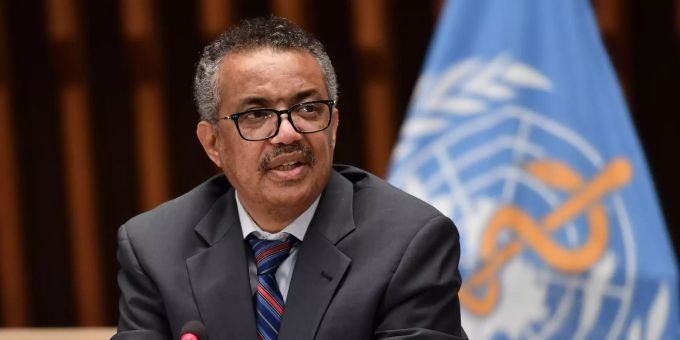 Tedros Adhanom Ghebreyesus, Generaldirektor der Weltgesundheitsorganisation (WHO). Tedros Adhanom Ghebreyesus