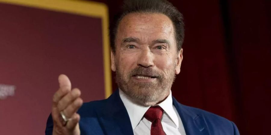 Arnold Schwarzenegger soll in der Serie einen Spion spielen. Foto: Paul Bersebach/Orange County Register via ZUMA/dpa