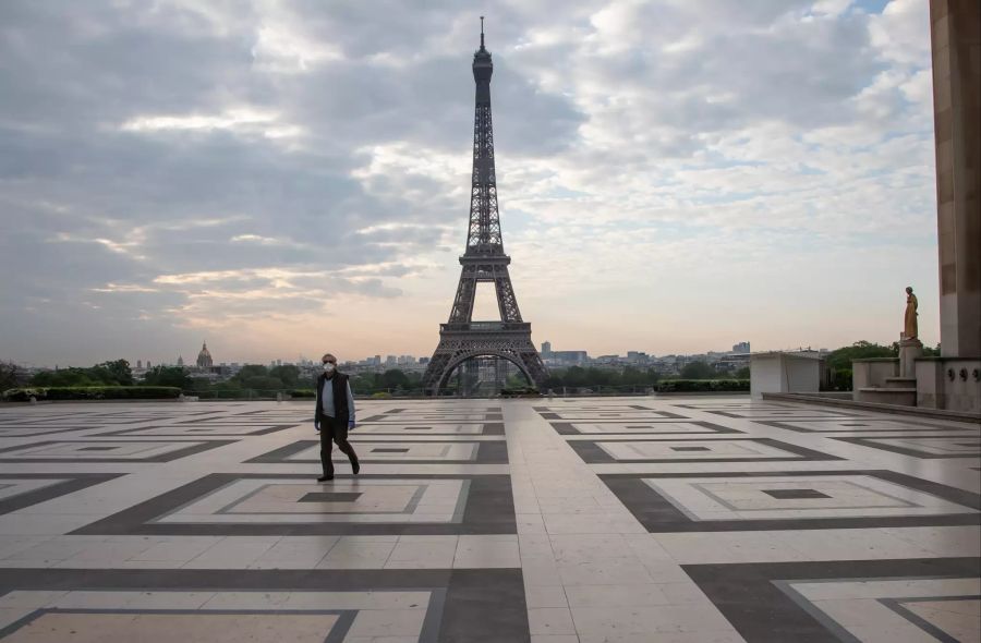 Bewegungseinschränkungen in Paris