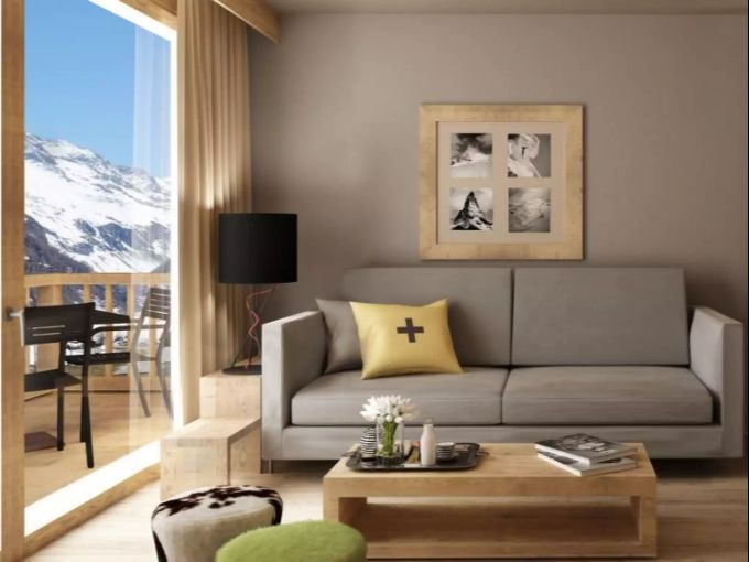 Eine Wohnung im Swisspeak Resorts in Zinal. Swisspeak Resorts Zinal