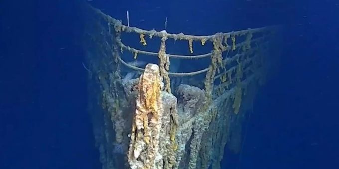Spektakuläres Video - Neue Aufnahmen zeigen Verfall des Titanic-Wracks