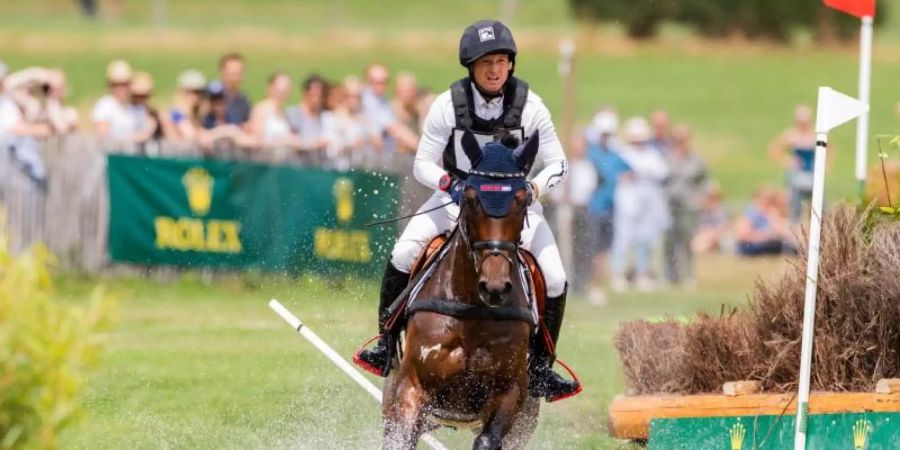 Michael Jung im Juli mit Chipmunk. Foto: Rolf Vennenbernd