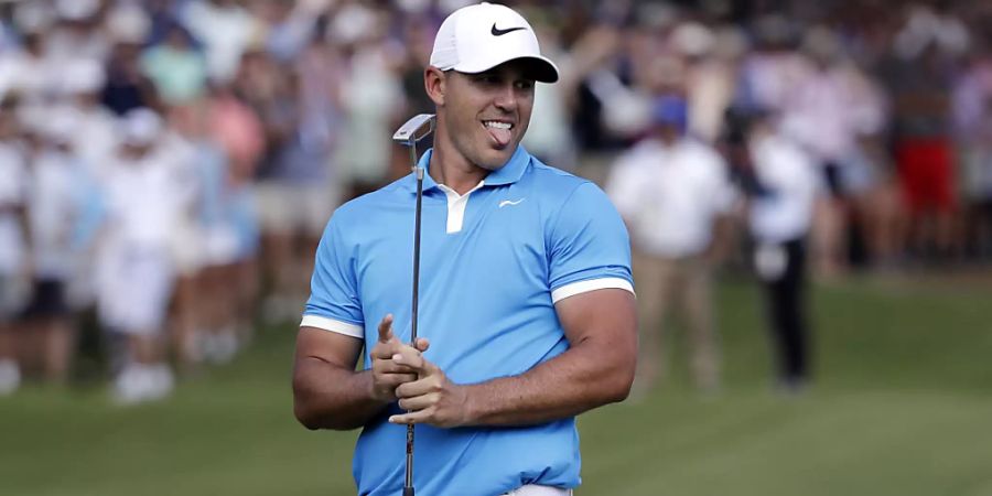 Brooks Koepka konnte in der Schlussrunde entspannt spielen