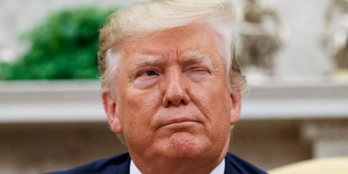 Donald Trump im Oval Office in Washington D.C. Donald Trump