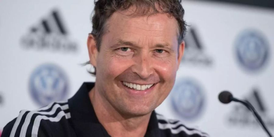 Bereitet in Vertretung von Bundestrainer Löw das DFB-Team auf die Spiele gegen Weissrussland und Estland vor: Co-Trainer Marcus Sorg. Foto: Marius Becker