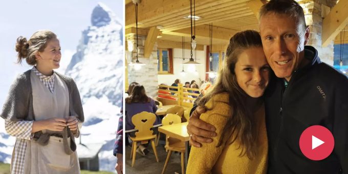 Am Matterhorn - Pirmin Zurbriggen platzt vor Stolz wegen Gotte-Meitli