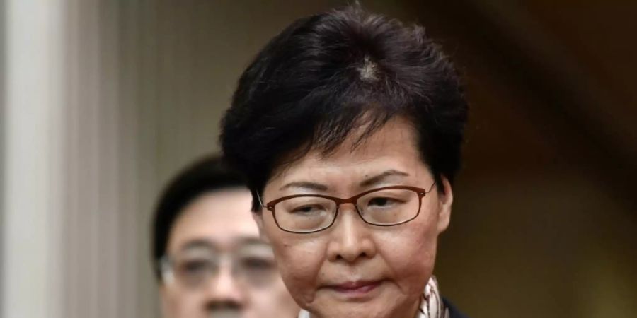 Hongkongs Regierungschefin Carrie Lam