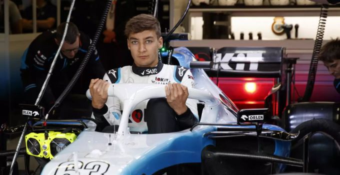 Für George Russell kommt ein Aufstieg zu Mercedes 2020 wohl noch zu früh. George Russell Mercedes