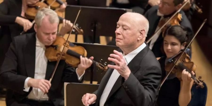 Bernard Haitink, Dirigent aus den Niederlanden, bei der Arbeit. Foto: Priska Ketterer/Lucerne Festival