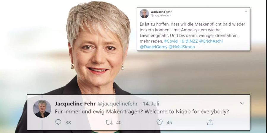 Jacqueline Fehr Twitter Niqab