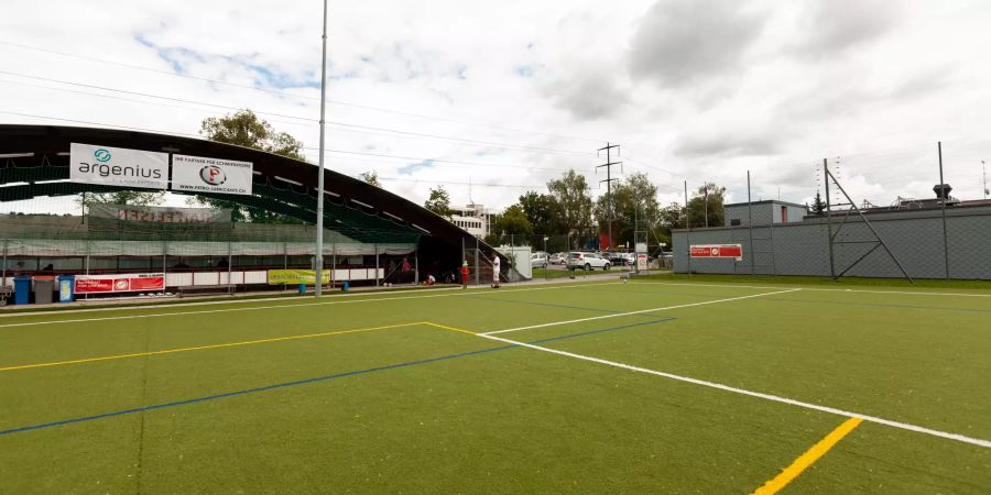 Die Sportanlage bxa in Bassersdorf.