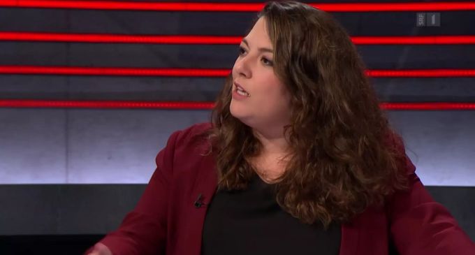 SP-Nationalrätin Tamara Funiciello in der Arena. funiciello