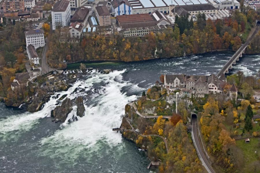 Schaffhausen Rheinfall Vermisster