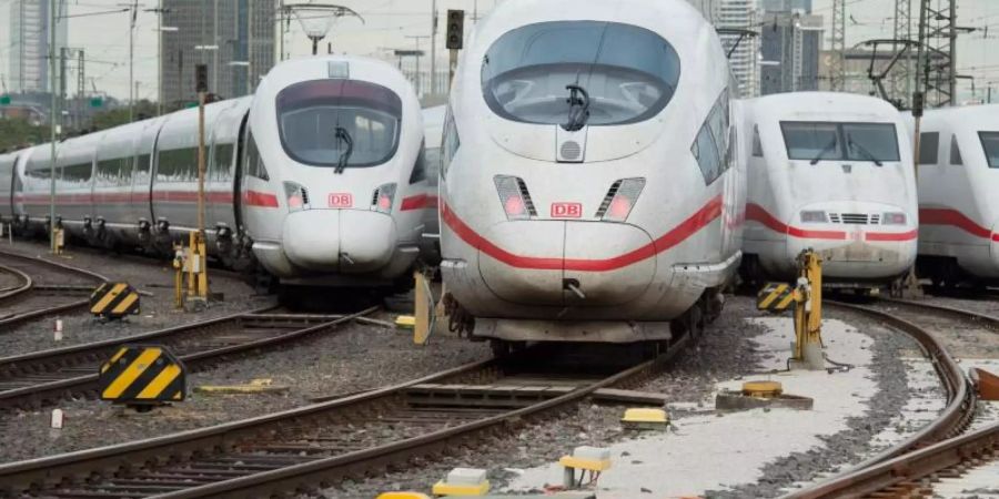 Die Deuitsche Bahn ist wegen der Belastungen in der Corona-Krise wirtschaftlich unter Druck geraten. Foto: picture alliance / dpa