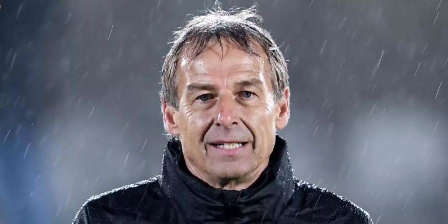 Sorgte mit seinem Abgang als Hertha-Coach für Gesprächsstoff: Jürgen Klinsmann. Foto: Britta Pedersen/dpa-Zentralbild/dpa