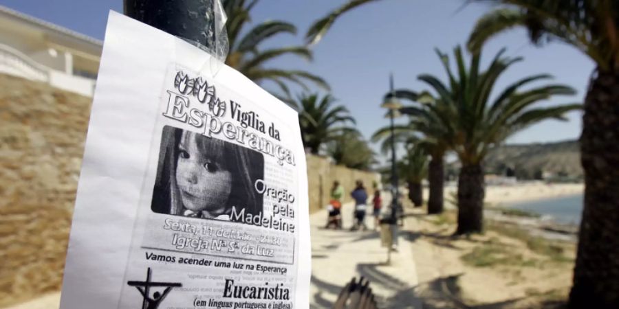 Fall Maddie McCann: Die Dreijährige war 2007 aus einer Appartementanlage in Portugal verschwunden.