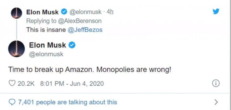 Elon Musk Jeff Bezos