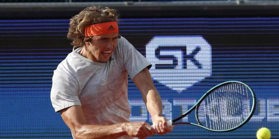 Sorgte zuletzt durch ausschweifende Parties für Aufsehen: Tennis-Ass Alexander Zverev. Foto: Darko Vojinovic/AP/dpa