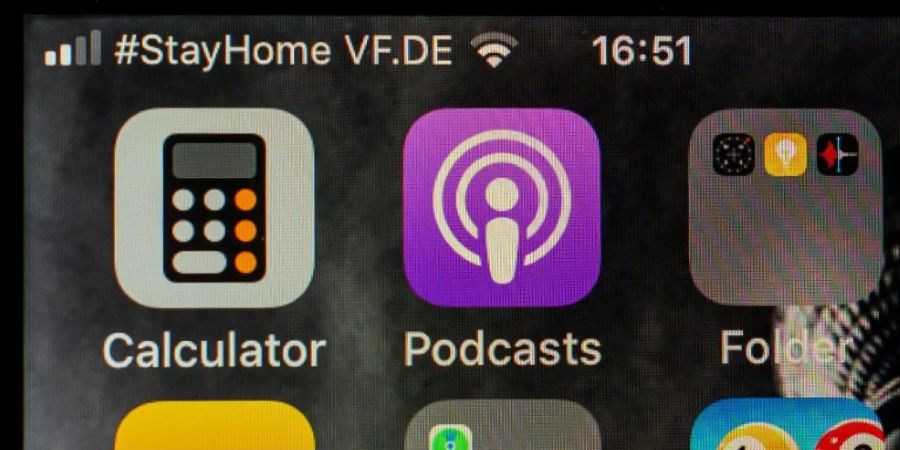 Smartphone mit Apps