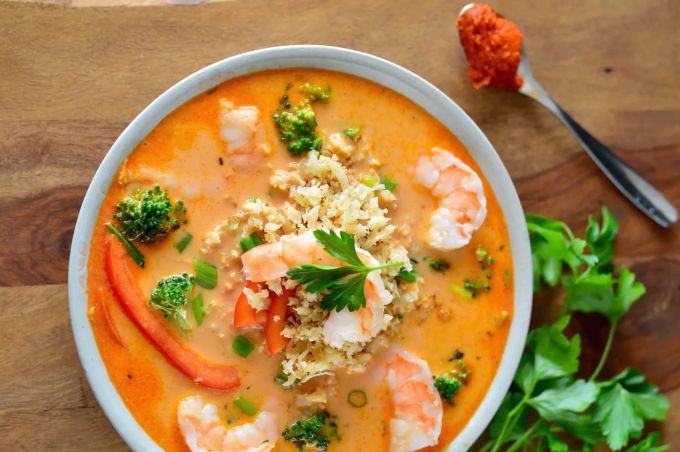 Im Artasia geniesst man herrliche Curry-Suppen Artasia