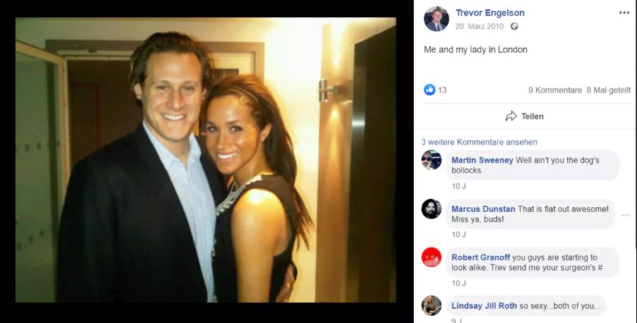 Trevor Engelson und Meghan Markle: Ihre Ehe endete abrupt.