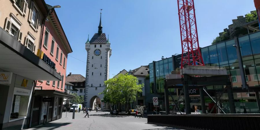 Das Badener Tor in Baden.