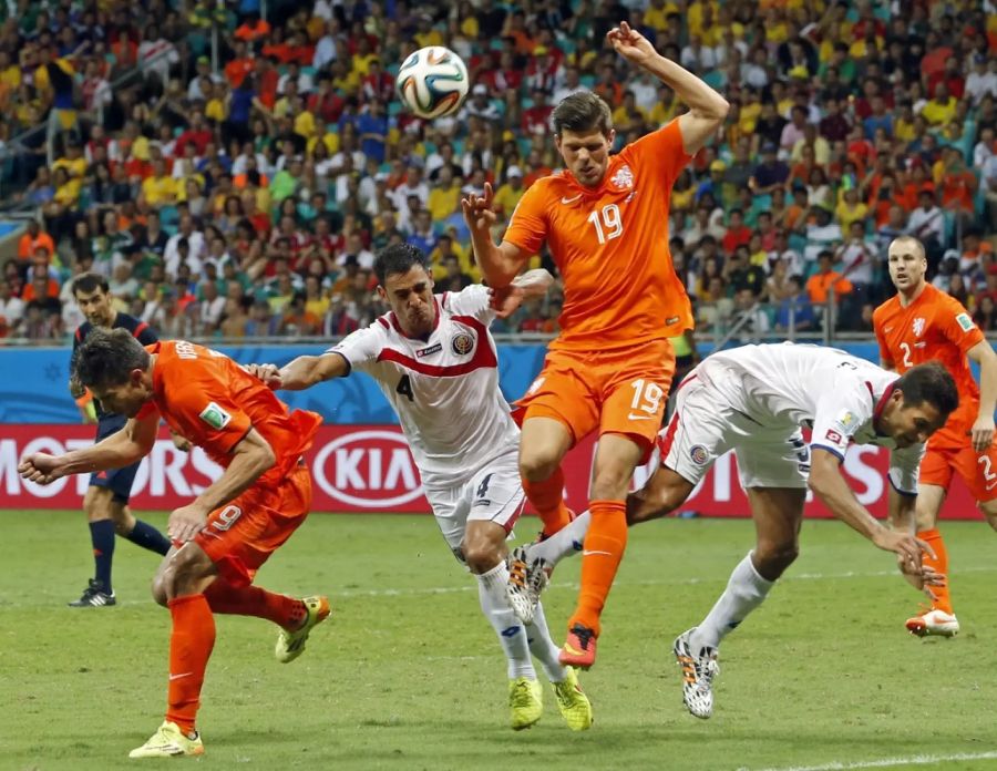 Das WM-Viertelfinal zwischen Holland und Costa Rica ging in die Verlängerung.