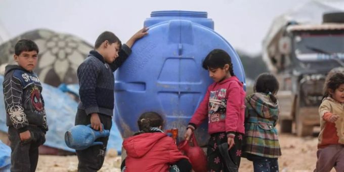 Kinder leiden besonders unter dem Bürgerkrieg in Syrien. syrien