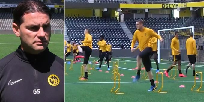 Trainingsstart bei YB - Seoane: «Wir wollen Mitte Juni weiterspielen»