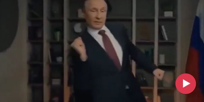 Skurriles KI-Video - Hier tanzt Russen-Putin mit Biden und Scholz