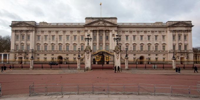 Am Buckingham-Palast kam es zu einem Vorfall. (Archivbild) Am Buckingham-Palast kam es zu einem Vorfall (Archivbild).