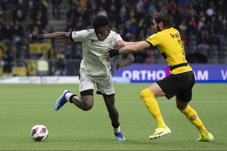 Thierno Barry liefert dem FC Basel den Ehrentreffer.