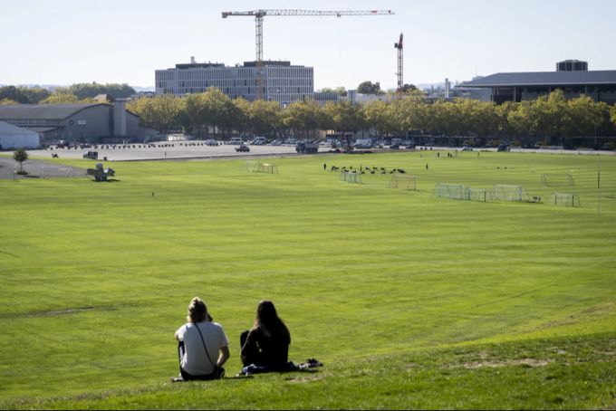Gesamtansicht der Berner Allmend im Oktober 2022. (Archivbild) Sportlatz Allmend