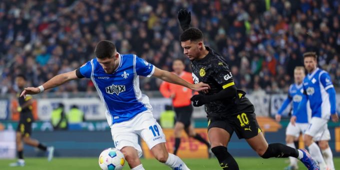 3:0 in Darmstadt - Dortmund siegt klar - Rückkehrer Sancho mit Assist