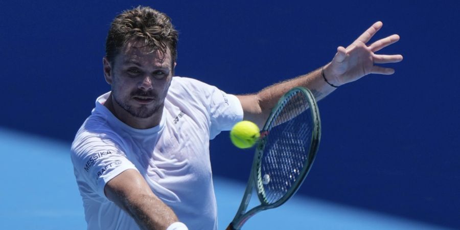 Stan Wawrinka trifft zum Start der Australian Open auf den Franzosen Adrian Mannarino.