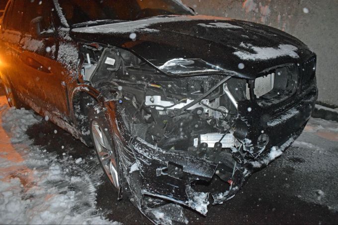 Beim Unfall wurde niemand verletzt. Unfall