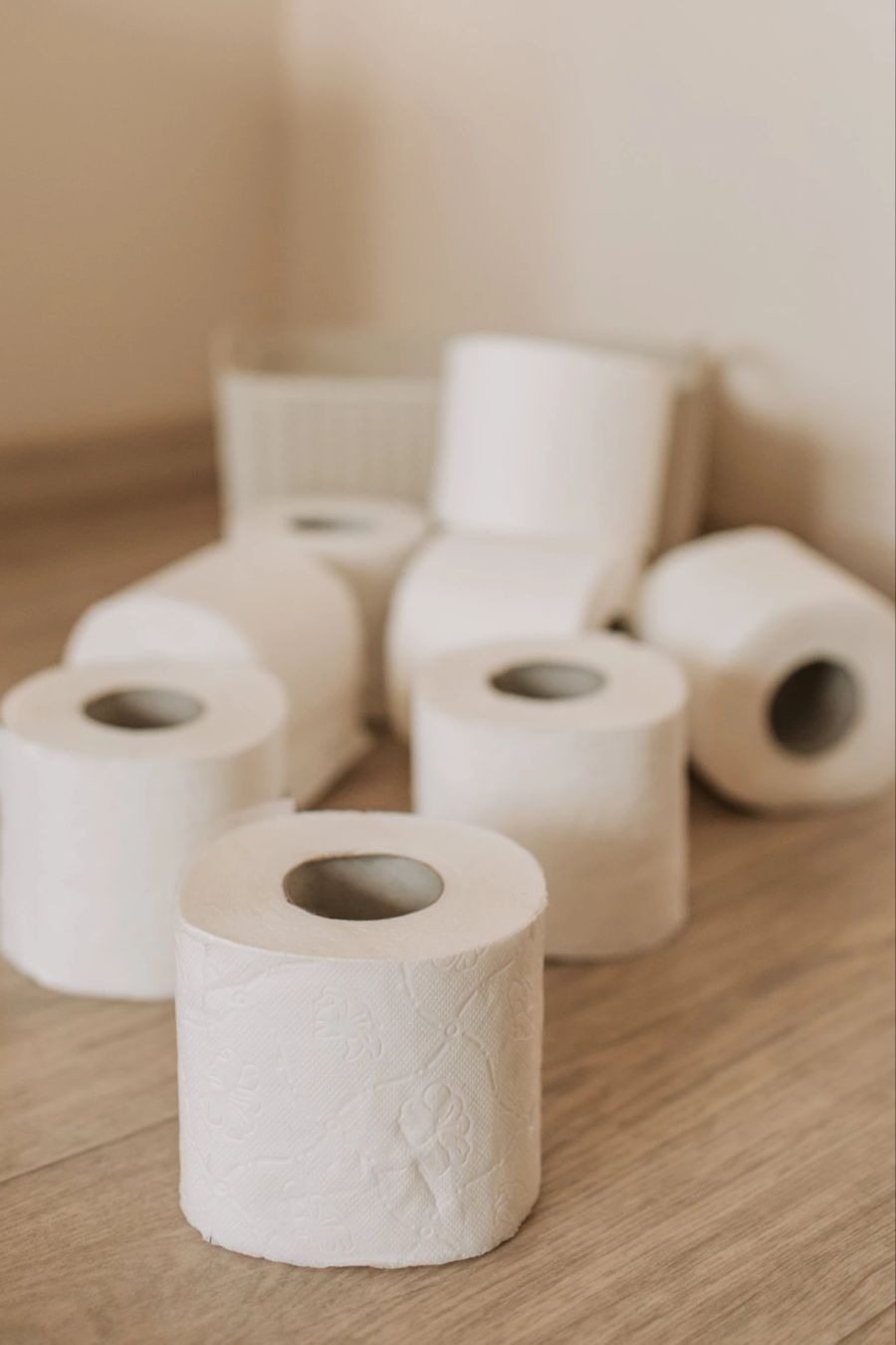 ... oder beispielsweise sogar WC-Papier.