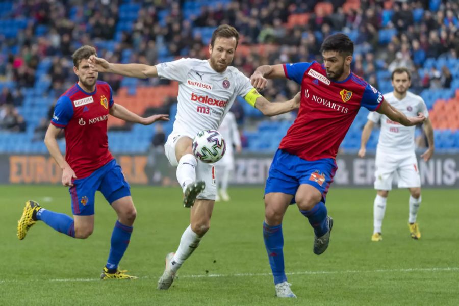 Das letzte Super-League-Spiel des FCB fand am 23. Februar statt. Gegen Servette spielte man zuhause 2:2.