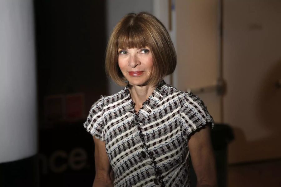 An der New Yorker Fashionweek 2016 war Anna Wintour ebenfalls präsent.