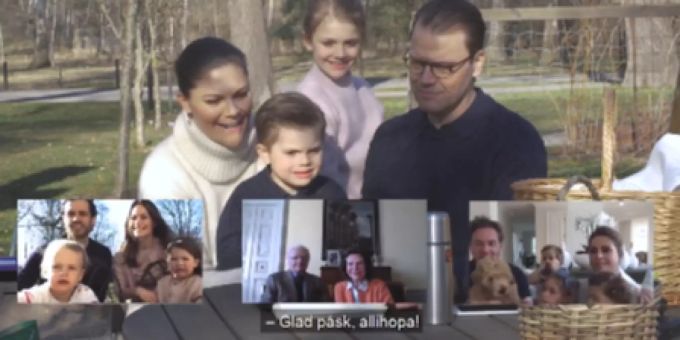 Während Corona-Krise - So feiern die schwedischen Royals Ostern