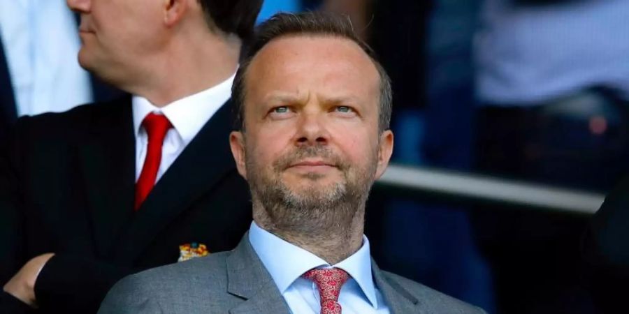 Bei den ManUnited-Fans umstritten: Vereinsboss Ed Woodward. Foto: Martin Rickett/PA Wire/dpa