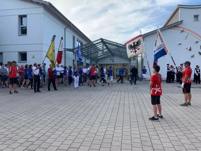 Vereinsabholen nach dem ETF Aarau zurück in Seengen. TV Seengen