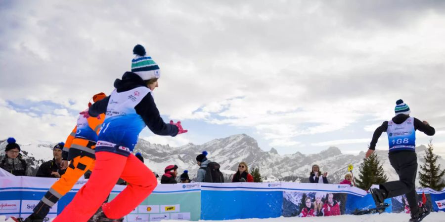 Schneeschuhlaufen ist eine von fünf Disziplinen.