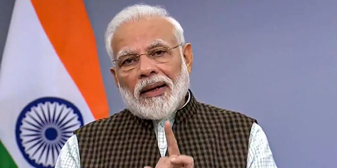 Indiens Premierminister Narendra Modi