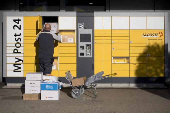 Die Poststellen auf dem Land sind zurückgegangen. Post