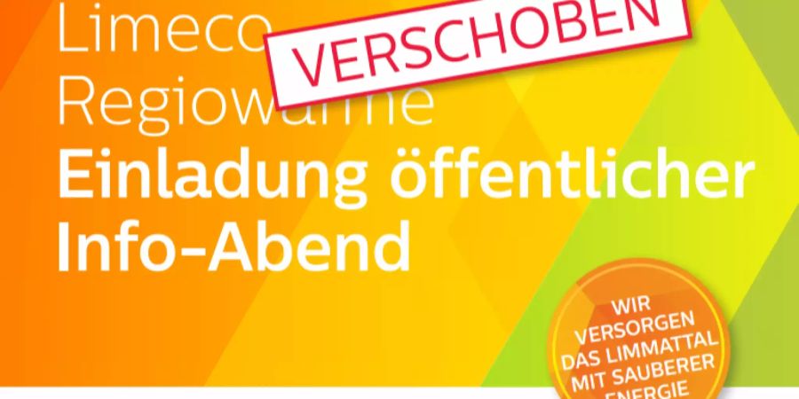 Infoabend verschoben