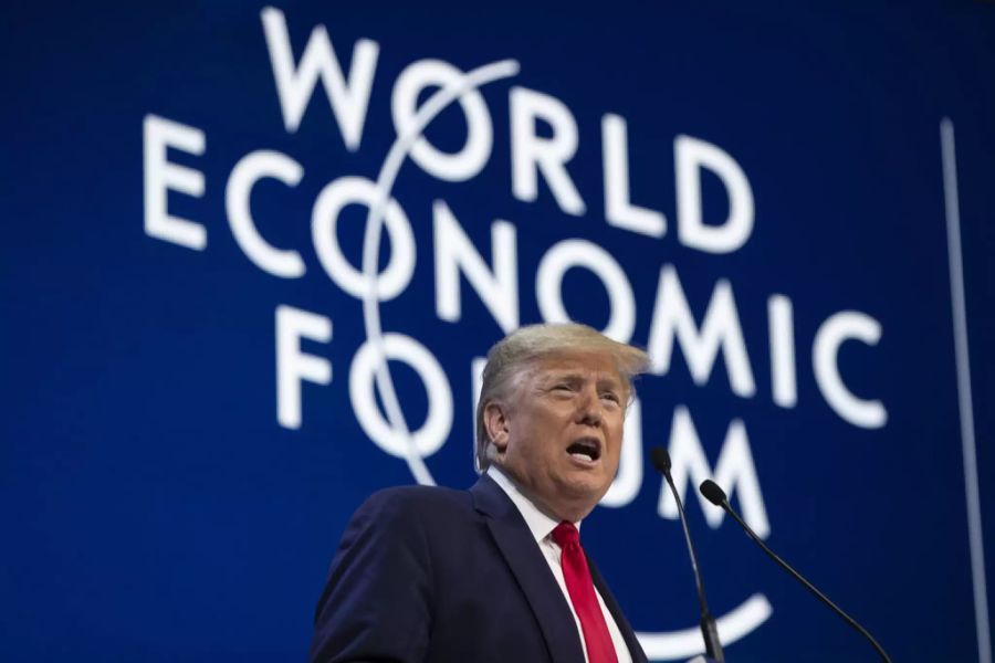 Trump am WEF