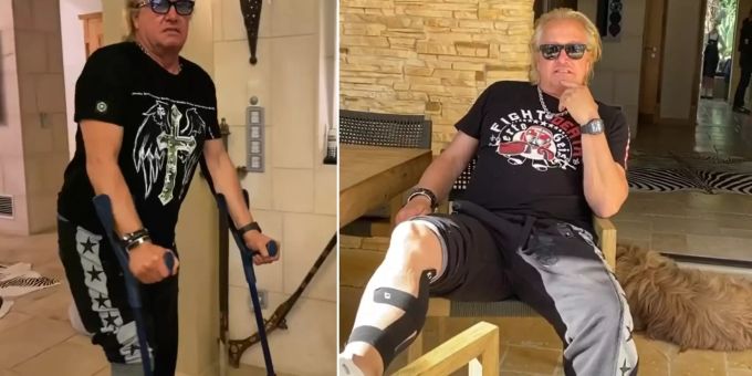 Thrombose-Verdacht! - «Rooobert» Geiss geht jetzt an Krücken