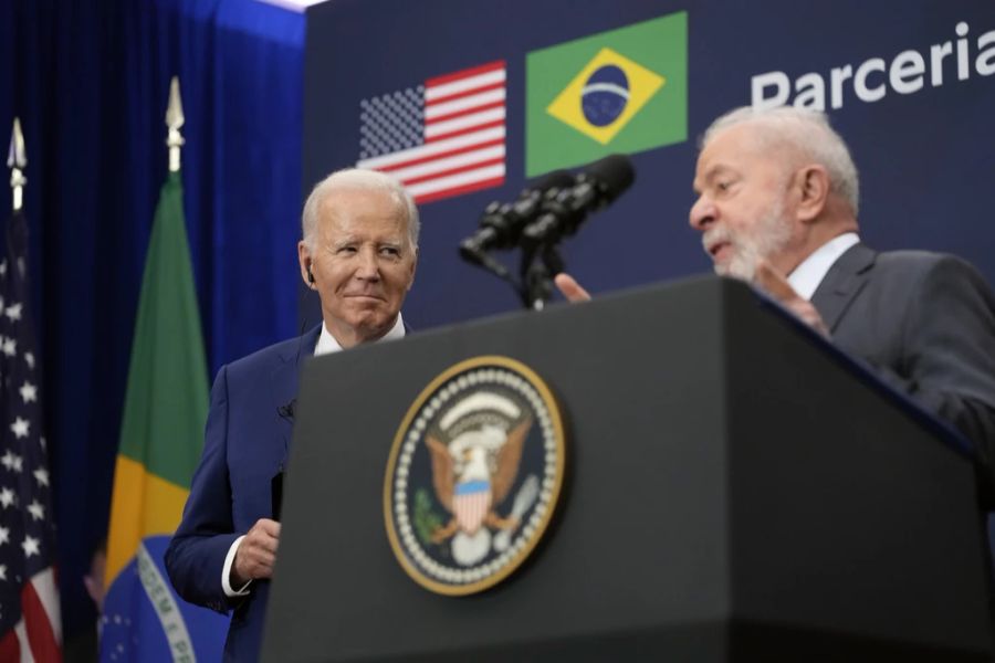 Auch Brasiliens Präsident Lula äusserte sich zum gemeinsamen Vorhaben.